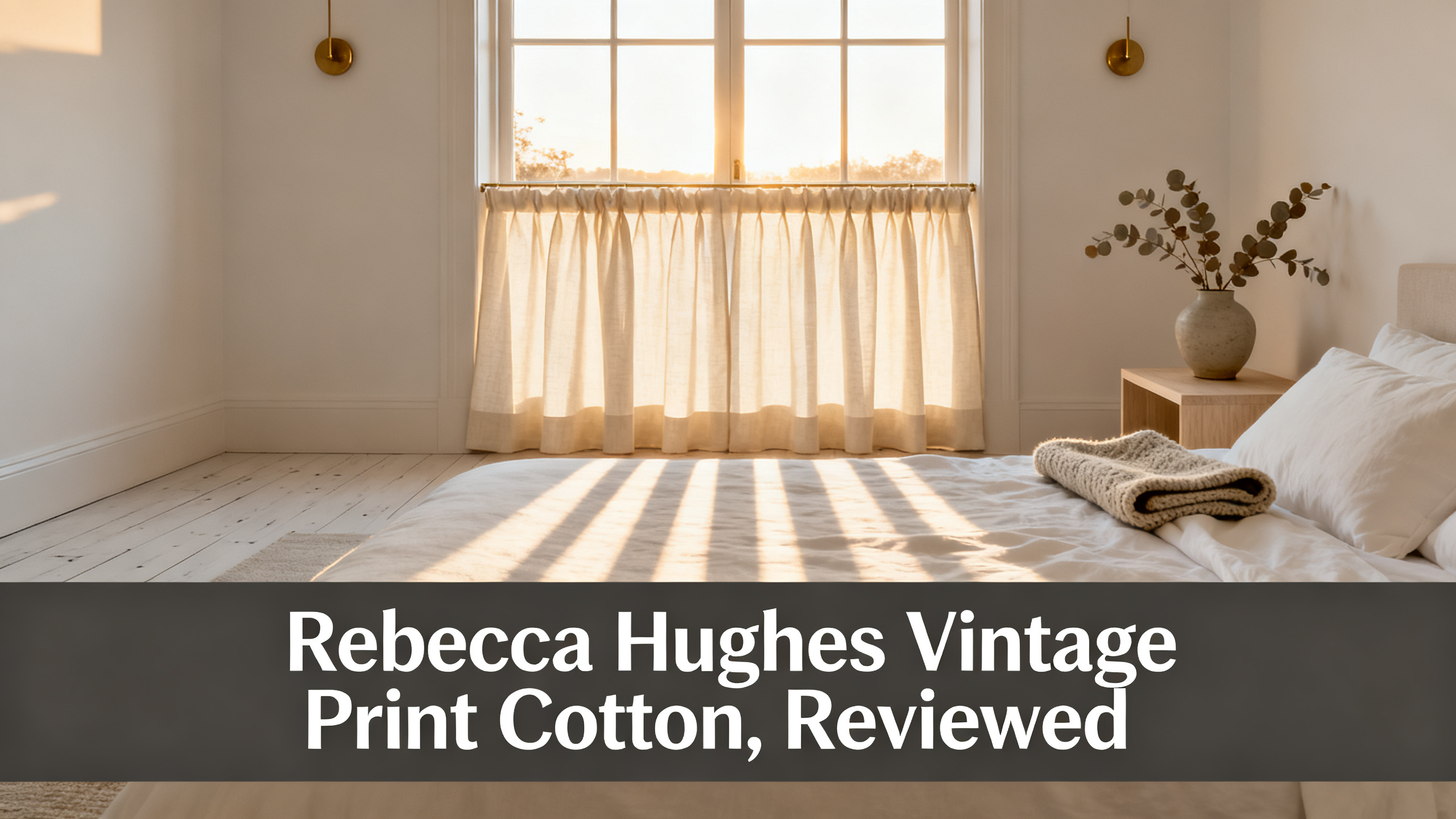 Rebecca Hughes Vintage Print Cotton, Reviewed