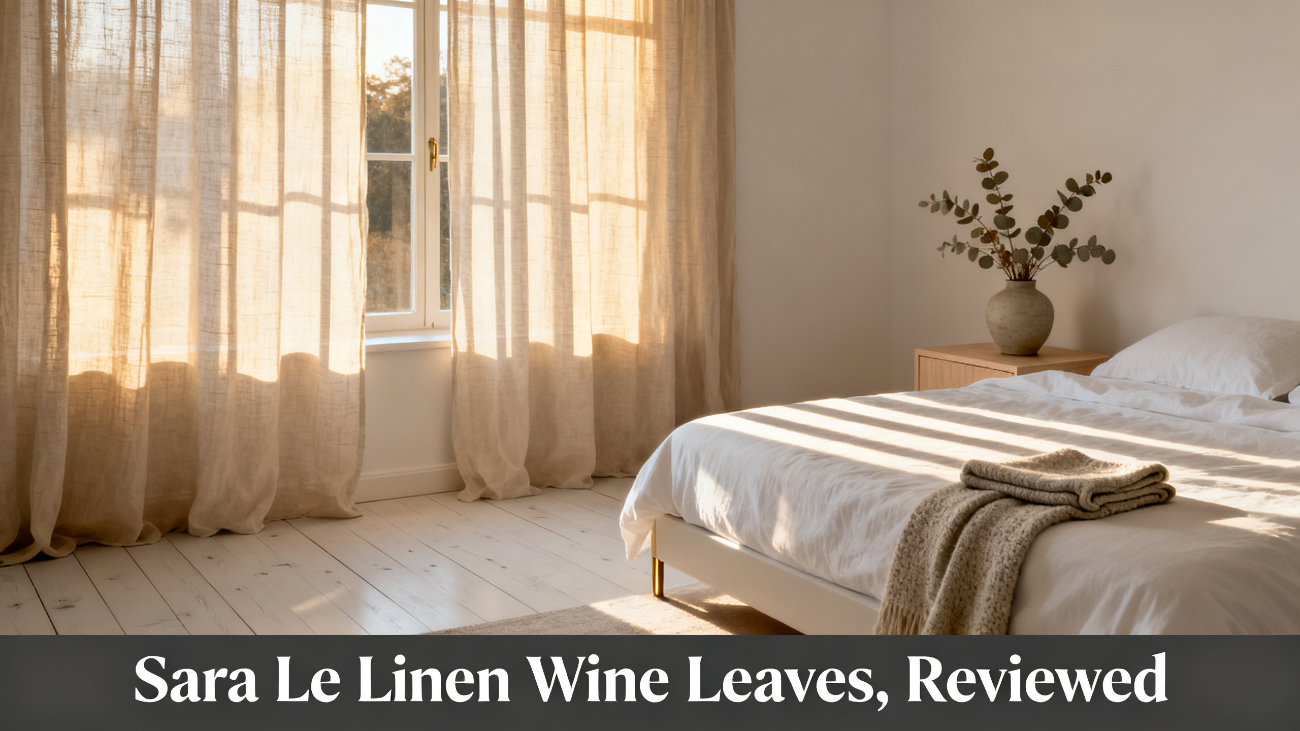 Sara Le Linen Wine Leaves, Reviewed