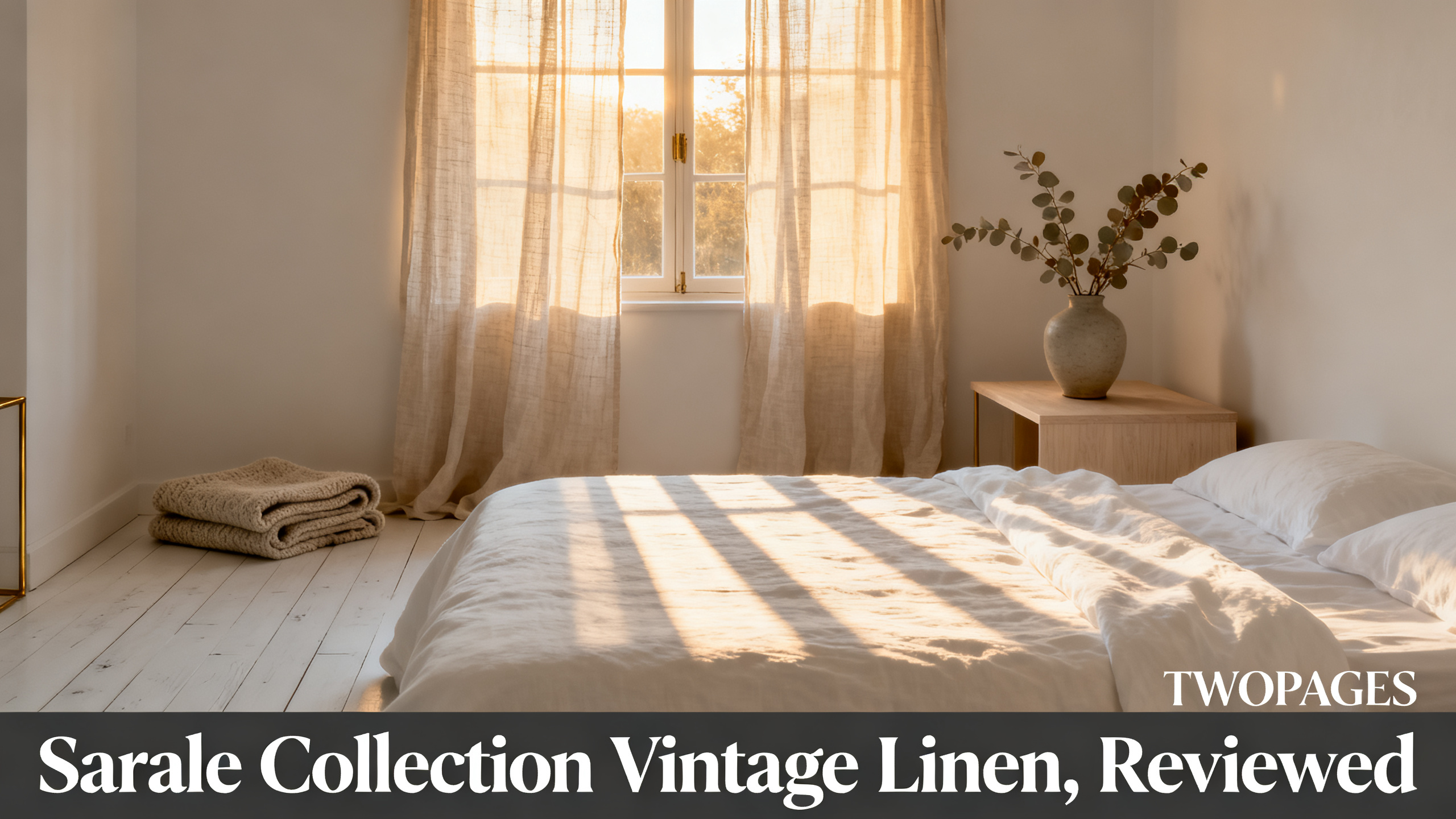 TWOPAGES Sarale Collection Vintage Linen, Reviewed