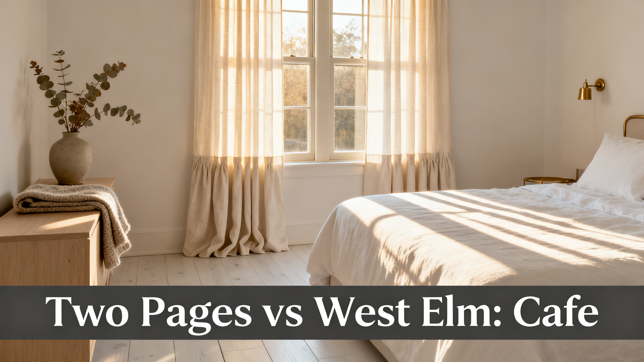 Two Pages vs West Elm: Cafe
