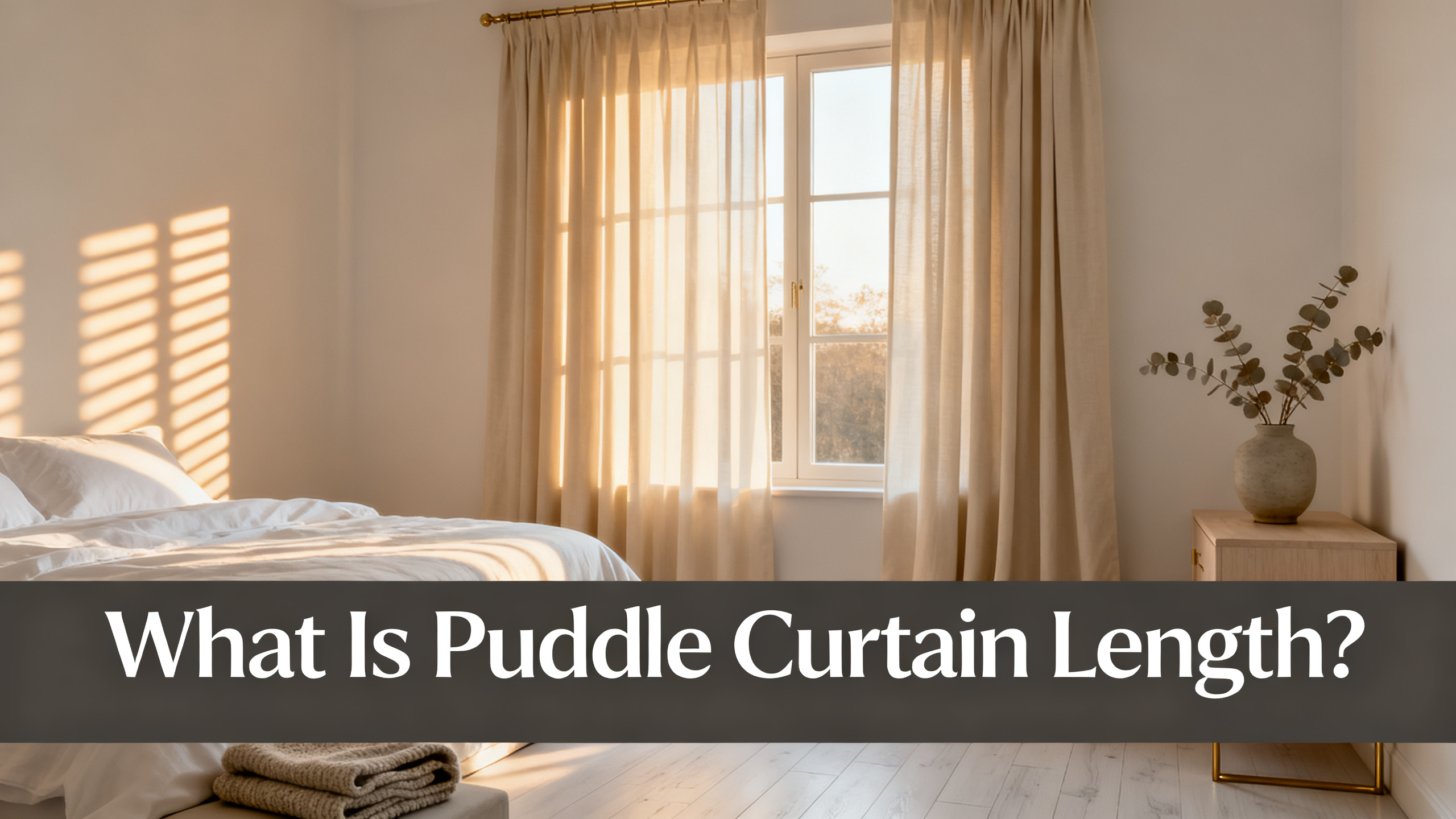 What Is Puddle Curtain Length?