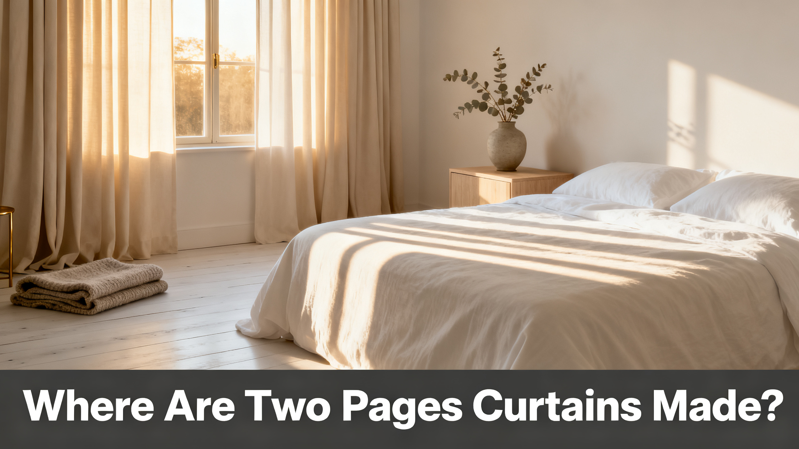 Where Are Two Pages Curtains Made?