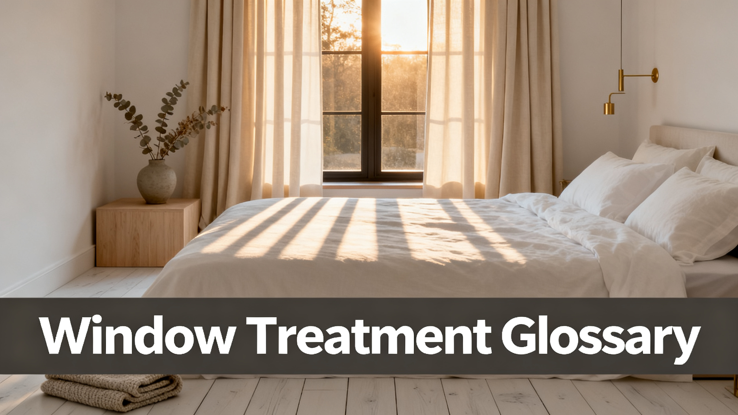 Window Treatment Glossary
